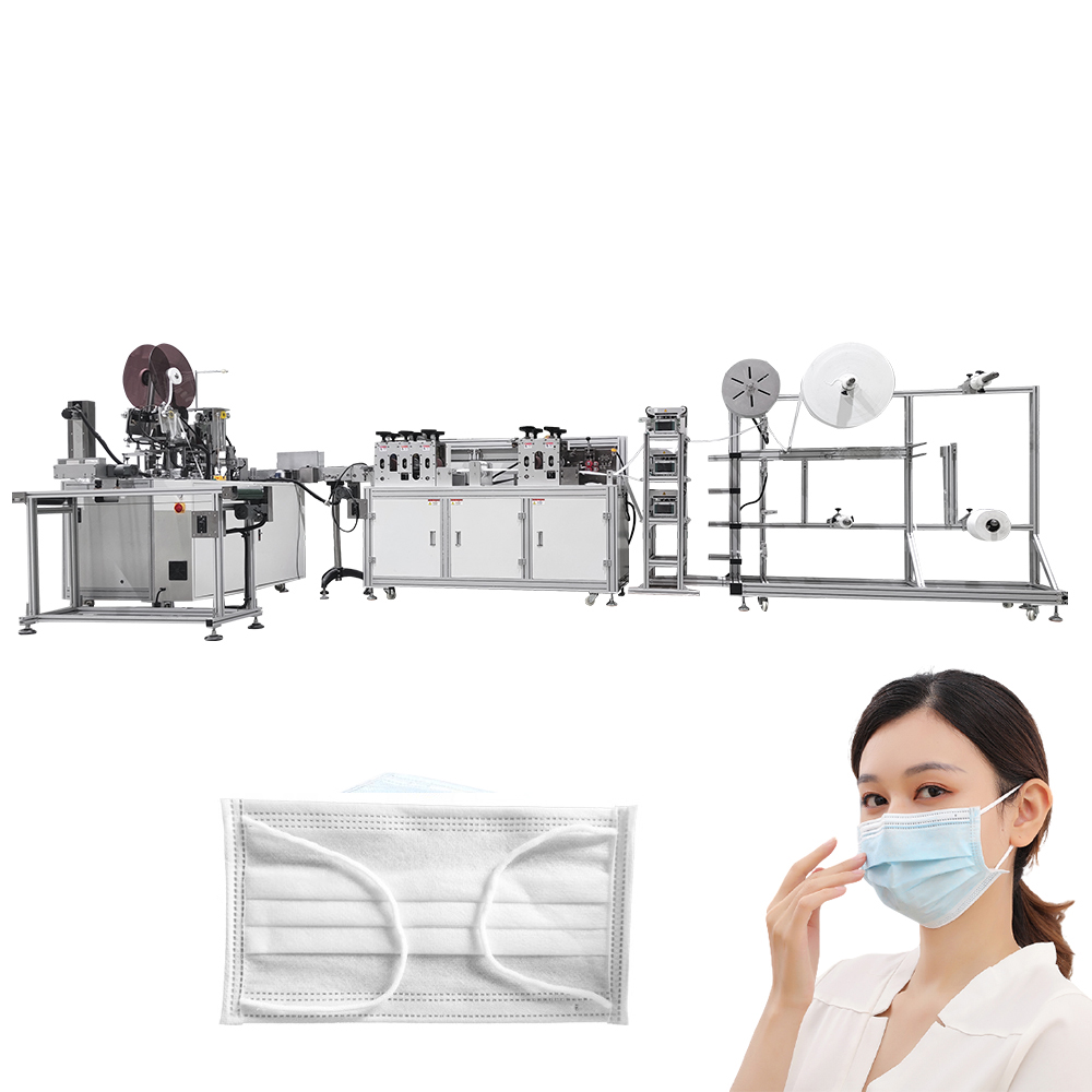 Machine automatique de masque de boucle d'oreille interne 1 + 1